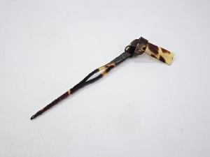 本鼈甲　結び簪　□z